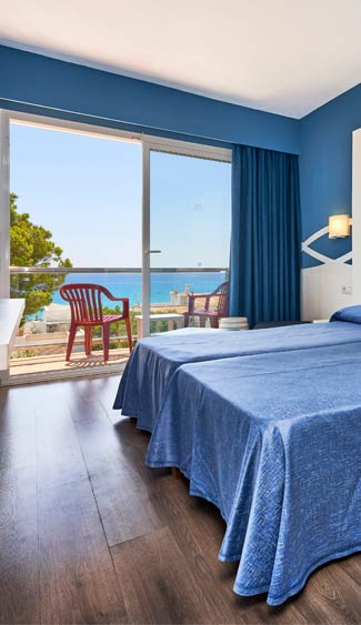 Doppel mit Meerblick hotel clumba serrano hotels