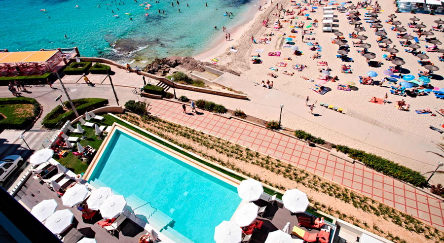 piscina exterior vista son moll sentits hotel spa piscina exterior vista son moll sentits hotel spa