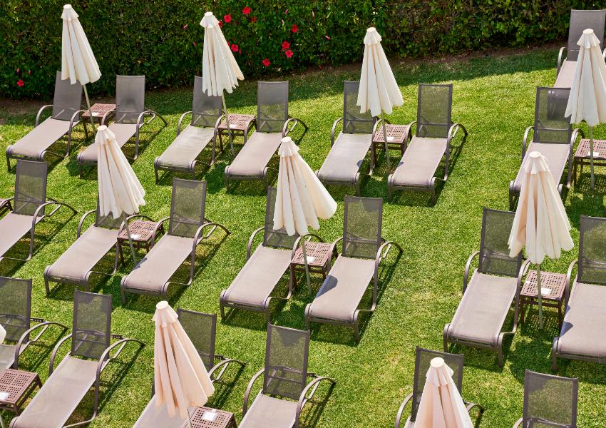 Swimming Pool hotel serrano palace