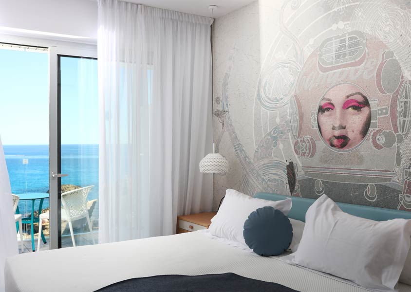 Double Superior Sea View mar azul purestil hotel spa serrano hotels